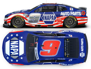 2026 Chase Elliott #9 NAPA Patriotic 1/64 Diecast