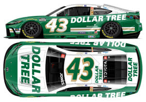 2026 Erik Jones #43 Dollar Tree 1/24 Diecast