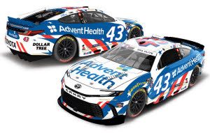 2026 Erik Jones #43 AdventHealth Patriotic 1/24 Diecast