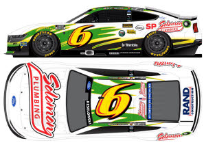 2026 Brad Keselowski #6 Castrol / Darlington Throwback 1/64 Diecast