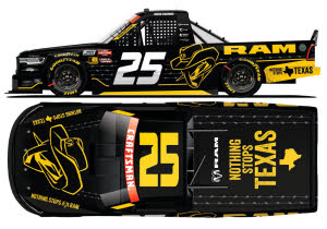 2026 Parker Kligerman #25 RAM Nothing Stops Texas Truck 1/24 Diecast