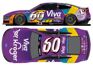 2026 Ryan Preece #60 Kroger / Viva / Greg Biffle Tribute 1/24 Diecast