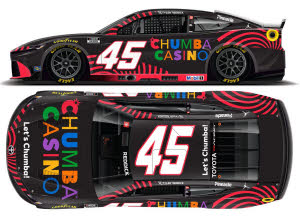 2026 Tyler Reddick #45 Chumba Casino 1/24 Diecast
