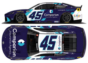 2026 Tyler Reddick #45 Comparion Insurance 1/24 Diecast