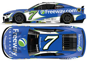 2026 Daniel Suarez #7 Freeway Insurance 1/24 Diecast