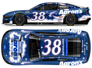 2026 Zane Smith #38 Aaron's Dream Machine 1/64 Diecast