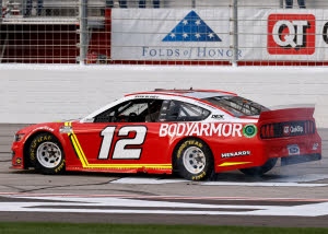 2021 Ryan Blaney #12 BODYARMOR - Atlanta Win / Raced 1/24 Diecast