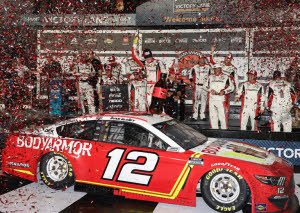 2021 Ryan Blaney #12 BODYARMOR - Daytona 400 Win / Raced 1/24 Diecast