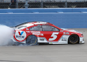 2021 Kyle Larson #5 Valvoline - Nashville Win / Raced 1/64 Diecast