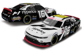 2021 A.J. Allmendinger #16 Hyperice - ROVAL Win / Raced 1/24 Diecast