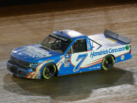 2022 Chase Elliott #7 HendrickCars / Bristol Dirt / Raced Truck 1/24 Diecast