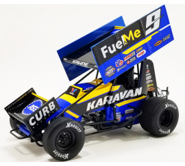 2022 Kasey Kahne #9 Fuel Me / Karavan - Dirt Sprint Car 1/18 Diecast