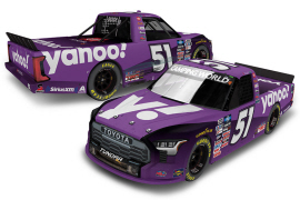 2022 Kyle Busch #51 yahoo! - Sonoma Win / Raced Truck 1/24 Diecast