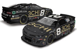 2022 Tyler Reddick #8 3CHI.com Salutes - Road America 1st Win / Raced 1/24 Diecast