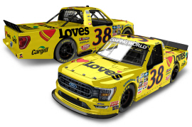 2022 Zane Smith #38 Loves - Daytona Win / Raced Truck 1/24 Diecast