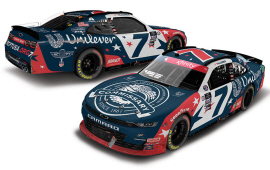 2023 Justin Allgaier #7 Unilever Military - Charlotte Win / Raced 1/24 Diecast