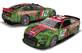 2023 Ryan Blaney #12 BODYARMOR Camo - Coca-Cola 600 Win / Raced 1/24 Diecast