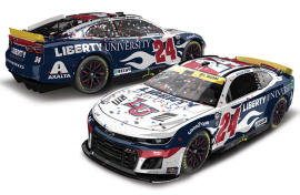 2023 William Byron #24 Liberty University - Texas Win / Raced 1/24 Diecast