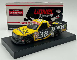 2024 Layne Riggs #38 Zorn - Milwaukee Win / Raced Truck 1/24 Diecast
