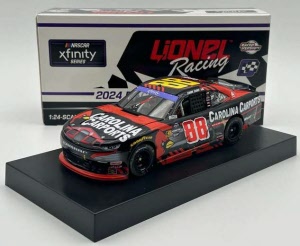 2024 Connor Zilisch #88 Carolina Carports - Watkins Glen Win / Raced 1/24 Diecast