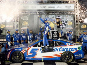2024 Kyle Larson #5 HendrickCars.com - Bristol Win / Raced 1/64 Diecast