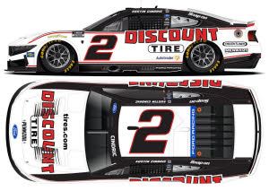 2026 Austin Cindric #2 Discount Tire 1/24 Diecast