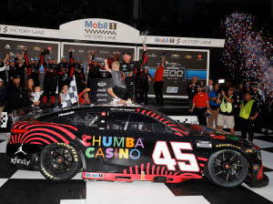 2026 Tyler Reddick #45 Chumba Casino - Daytona 500 Win / Raced 1/24 Diecast