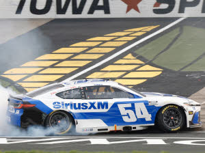 2026 Ty Gibbs #54 SiriusXM - Iowa Win / Raced 1/24 Diecast