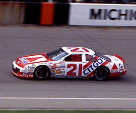 1991 Dale Jarrett #21 Citgo - Michigan Win / Raced 1/24 Diecast