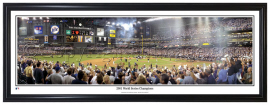 Arizona Diamondbacks 2001 World Series Champions - Framed Panoramic