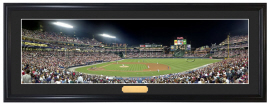 Atlanta Braves / First Pitch at Turner Field - Framed Panoramic