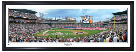 Atlanta Braves / Opening Day at Turner Field - Framed Panoramic
