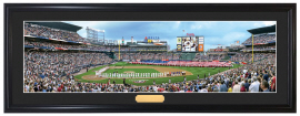 Atlanta Braves / Opening Day at Turner Field - Framed Panoramic