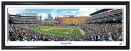 Baltimore Orioles / Opening Day at Camden Yards - Framed Panoramic