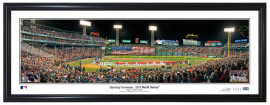 Boston Red Sox 2018 World Series Opening Ceremony - Framed Panoramic