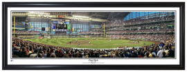 Milwaukee Brewers / First Pitch at Miller Park - Framed Panoramic