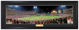 St. Louis Cardinals 2011 World Series Game 6 - Framed Panoramic
