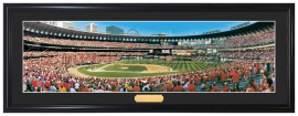 St. Louis Cardinals / Final Opening Day at Busch Stadium - Framed Panoramic