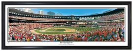 St. Louis Cardinals / Final Opening Day at Busch Stadium - Framed Panoramic