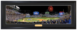 Chicago Cubs 2016 NLCS Champions / Wrigley Field - Framed Panoramic