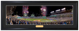 Chicago Cubs 2017 Opening Night at Wrigley Field - Framed Panoramic