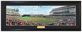 Cincinnati Reds / First Pitch Great American Ball Park - Framed Panoramic