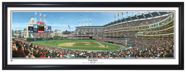 Cleveland Indians / First Pitch Jacobs Field - Framed Panoramic