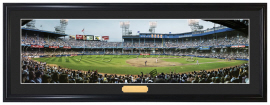 Detroit Tigers / Last Pitch at Tiger Stadium - Framed Panoramic