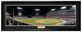 Los Angeles Dodgers / 3rd Inning Dodger Stadium - Framed Panoramic