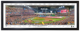 Houston Astros 2017 World Series Opening Ceremony - Framed Panoramic