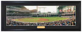 Houston Astros / First Pitch at Enron Field - Framed Panoramic