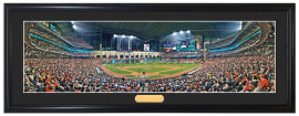 Houston Astros 2016 Opening Day at Minute Maid Park - Framed Panoramic