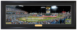 Kansas City Royals 2015 World Series Champions - Framed Panoramic