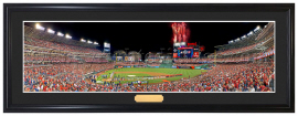 Washington Nationals 2019 World Series Opening Ceremony - Framed Panoramic